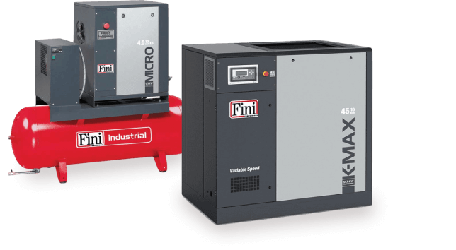Винтовые компрессоры Fini K-MAX, PLUS, MICRO Винтовые компрессоры Fini K-MAX, PLUS, MICRO